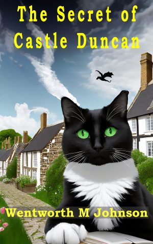 BOOK COVER THE SECRET OF CASTLE DUNCAN BY WENTWORTH M JOHNSON